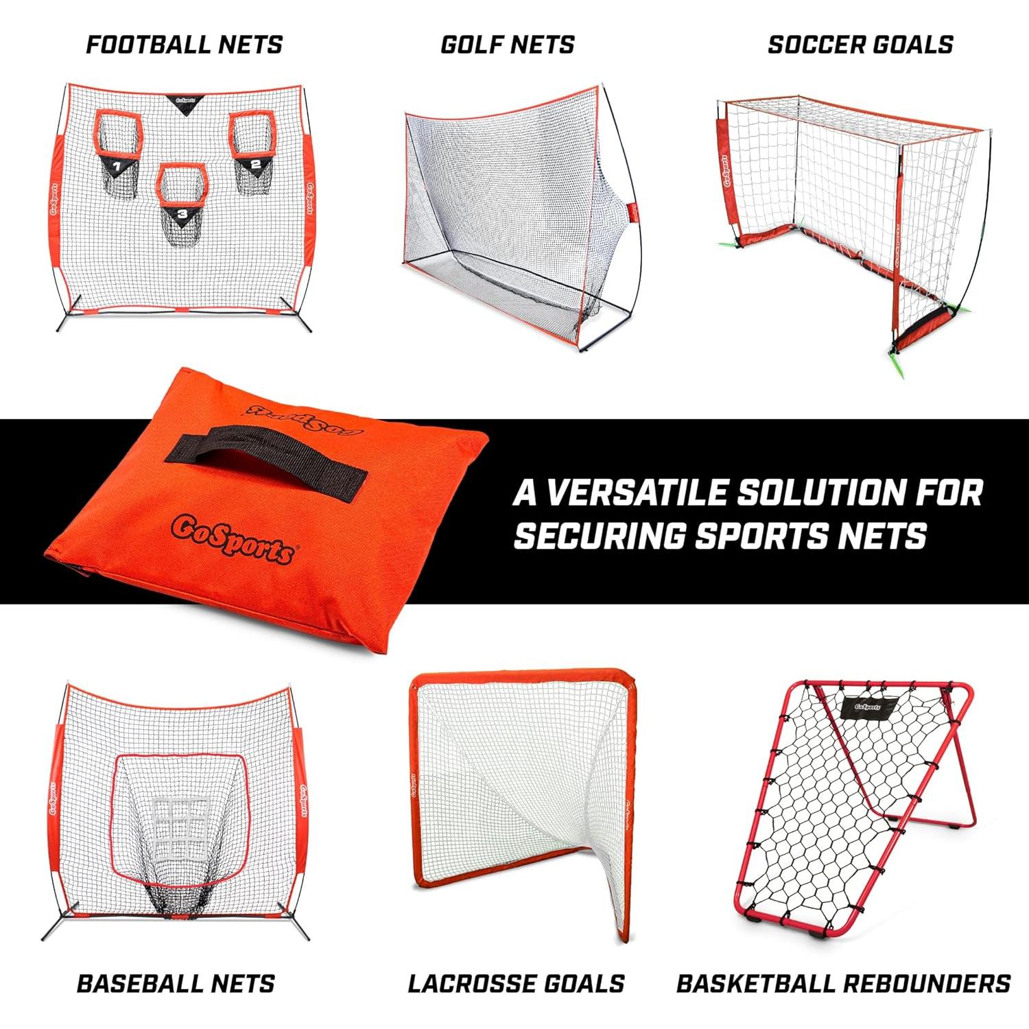 Conjunto 4 Bolsas de Arena GoSports para Redes Deportivas