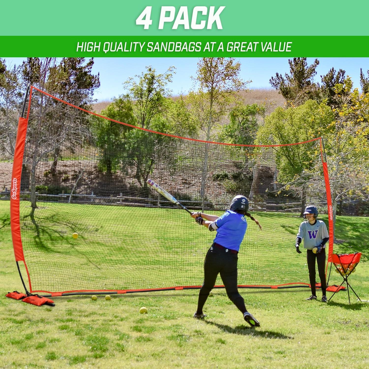Conjunto 4 Bolsas de Arena GoSports para Redes Deportivas