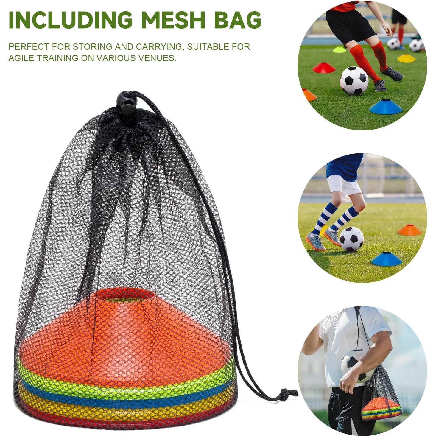 Conos de Agilidad Klurent 35 PCS Multicolor para Entrenamiento