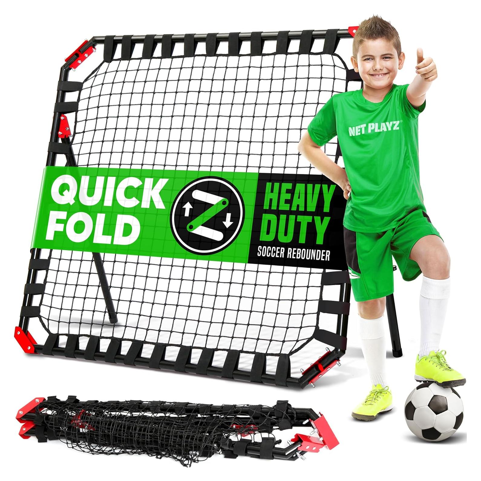 Rebotador de Fútbol NET PLAYZ 1.22m x 1.22m Ajustable