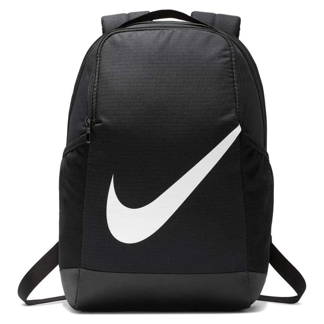 Mochila Escolar Nike Brasilia para Niños 18L Negro/Blanco