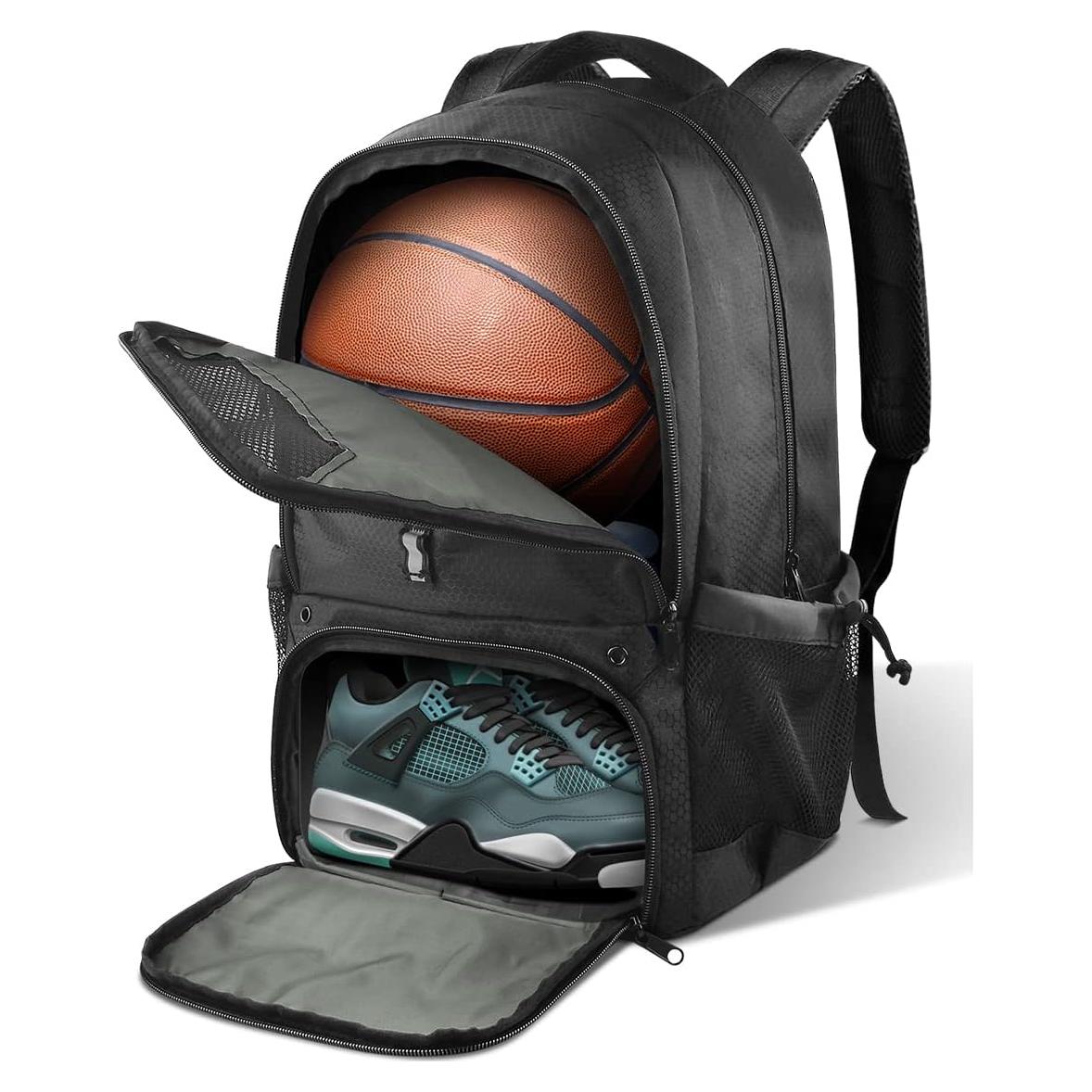 Mochila de Baloncesto BROTOU 35L con Compartimento para Zapatos