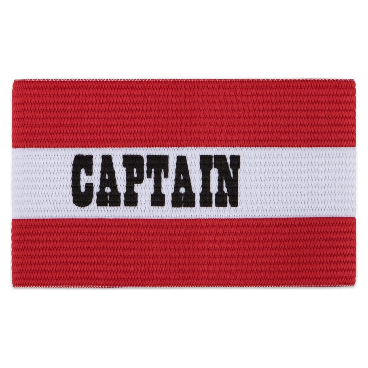 Brazalete de Capitán Adulto Champion Sports - Rojo Nylon