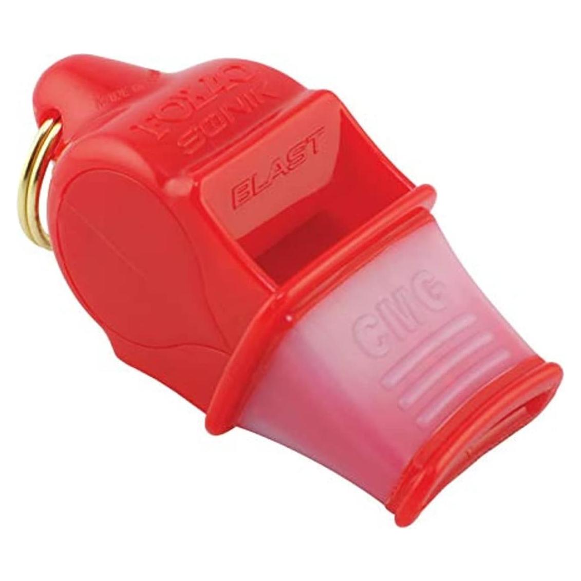 Silbato Fox 40 Sonik Blast CMG Rojo +120dB con Cordón