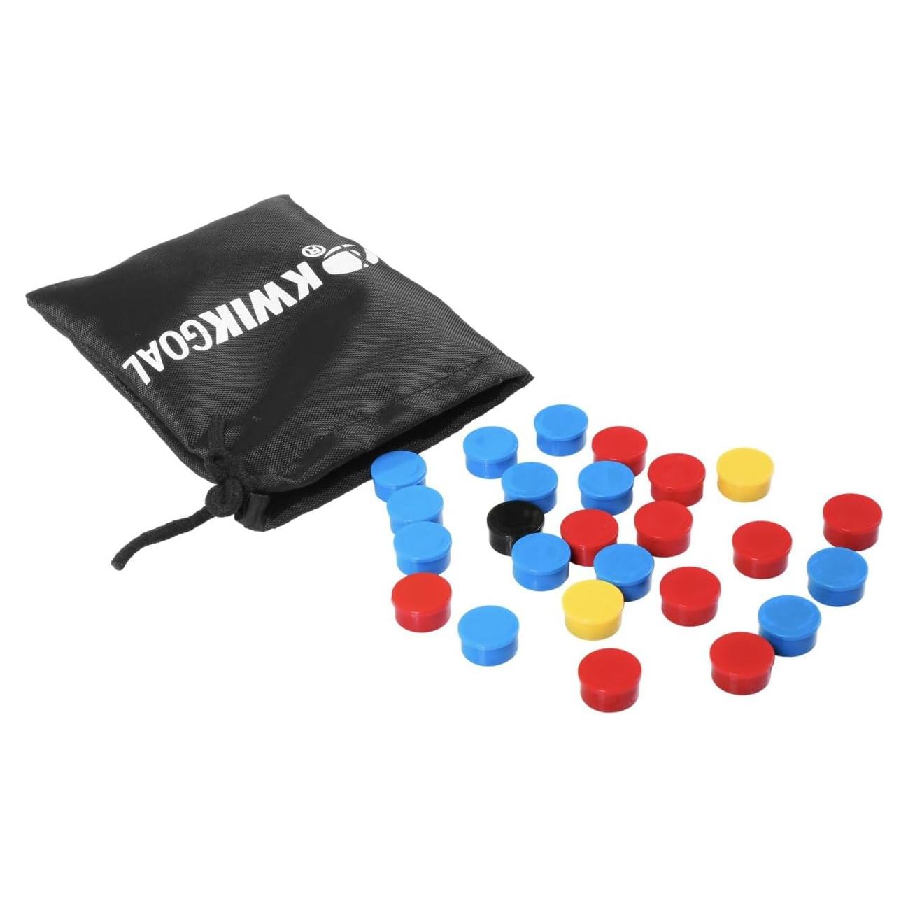 Imanes de Reemplazo Kwik Goal para Tableros Magnéticos - 27 Piezas