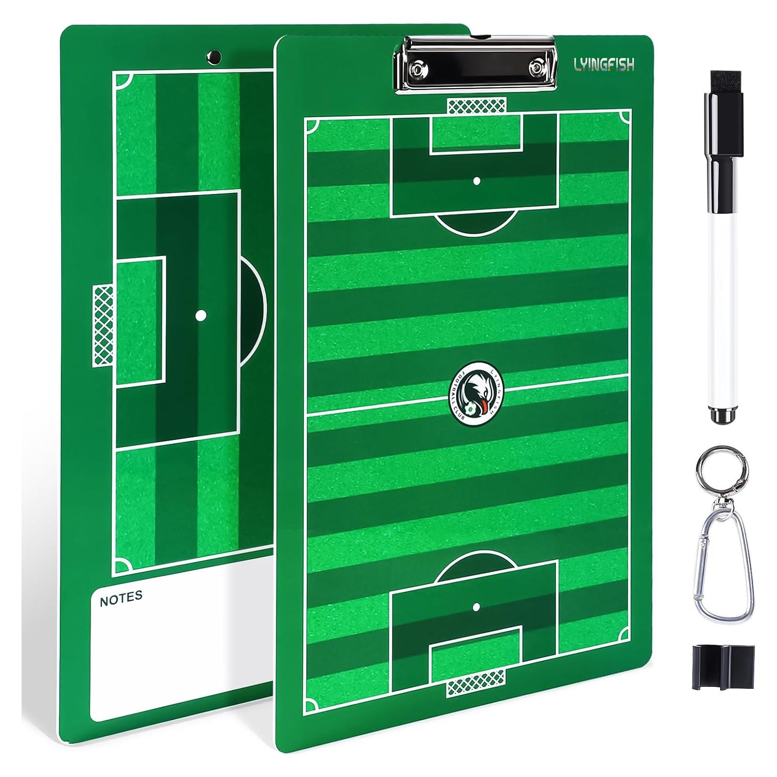 Pizarra de Entrenadores de Fútbol LYINGFISH 22.86x35.05cm