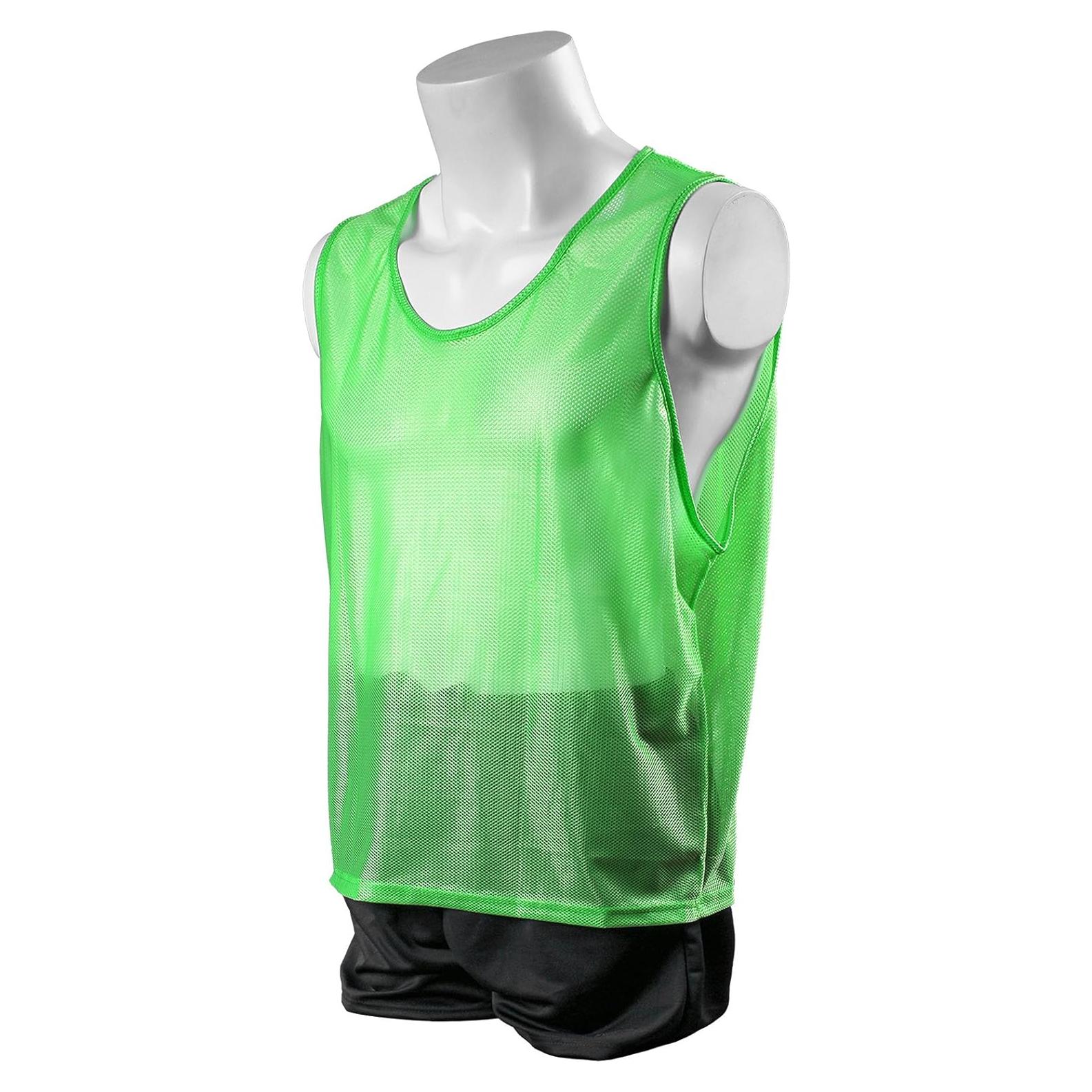 Chaleco de Scrimmage Deluxe Kwik Goal Niños Verde 66x46cm