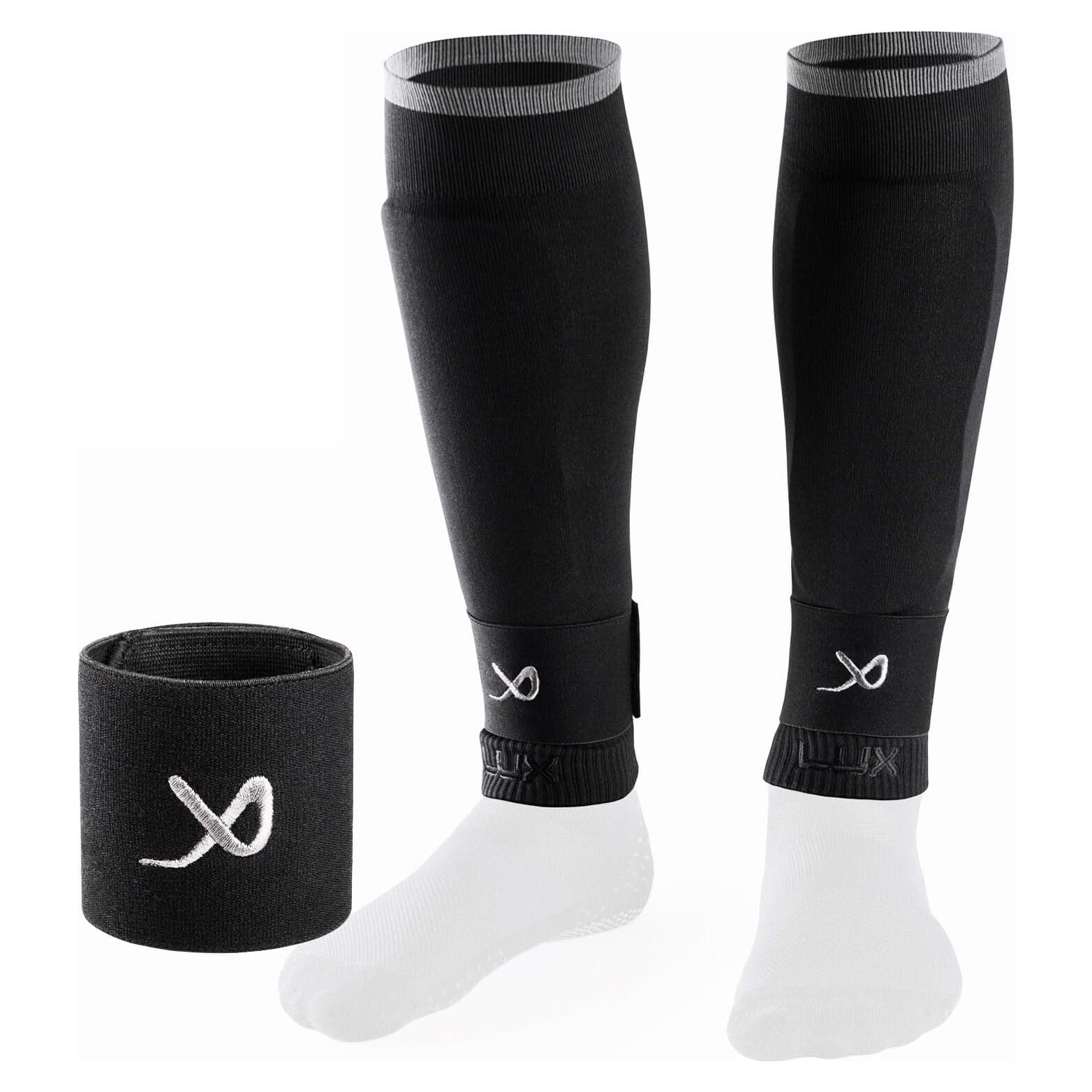 Mangas de Fútbol LUX Sports con Estabilizadores para Hombres y Niños