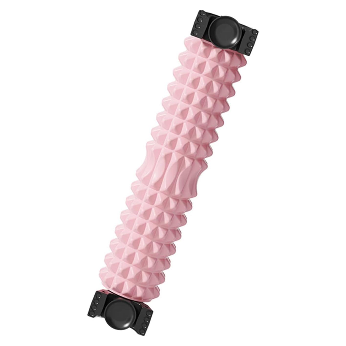 Rodillo de Espuma Portátil con Ventosa Rosa 58.4x11.9cm