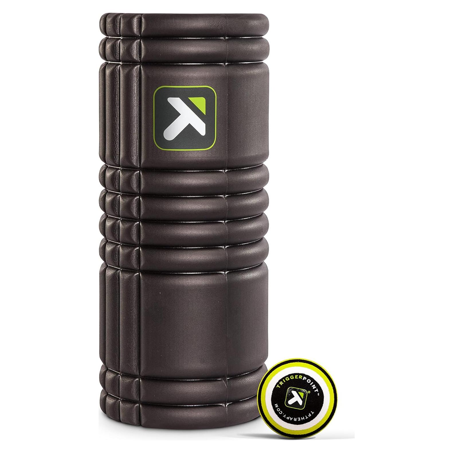 Rodillo de Masaje de Espuma TriggerPoint Grid 1.0 33 cm Negro