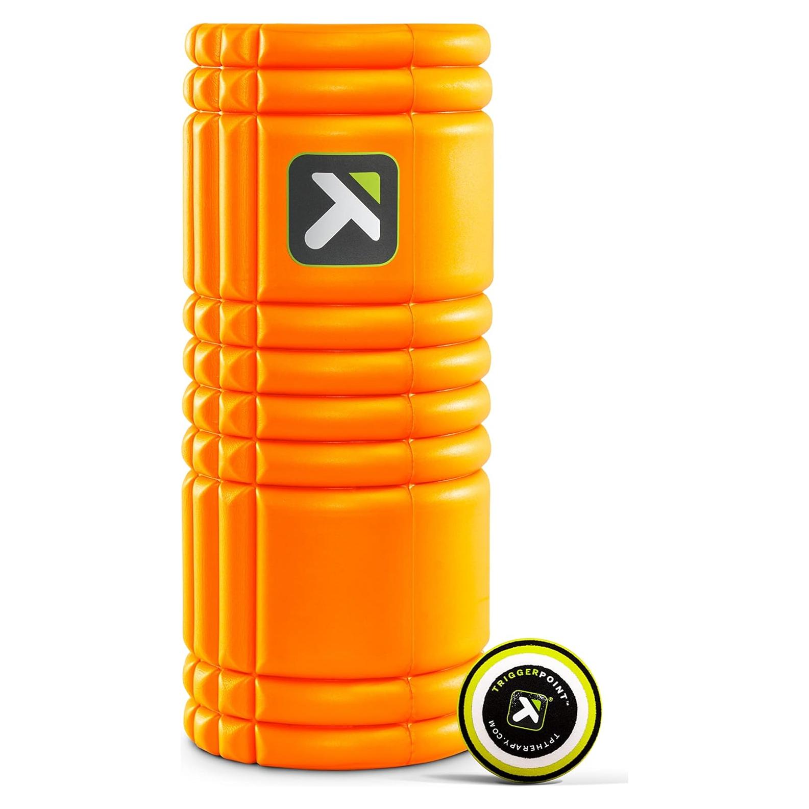 Rodillo de espuma TriggerPoint Grid Original Naranja + Bola MB1
