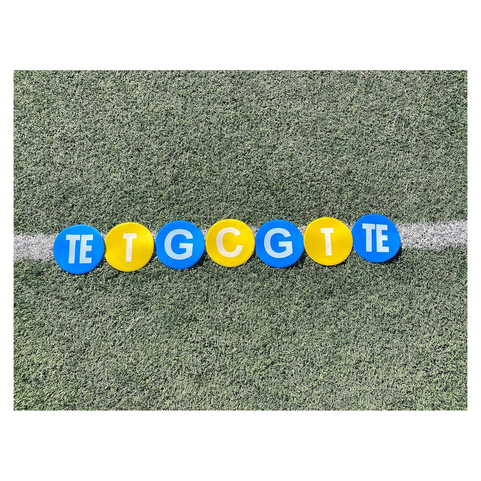 Marcadores de Posición para Lineman NW Athletics - Paquete de 7