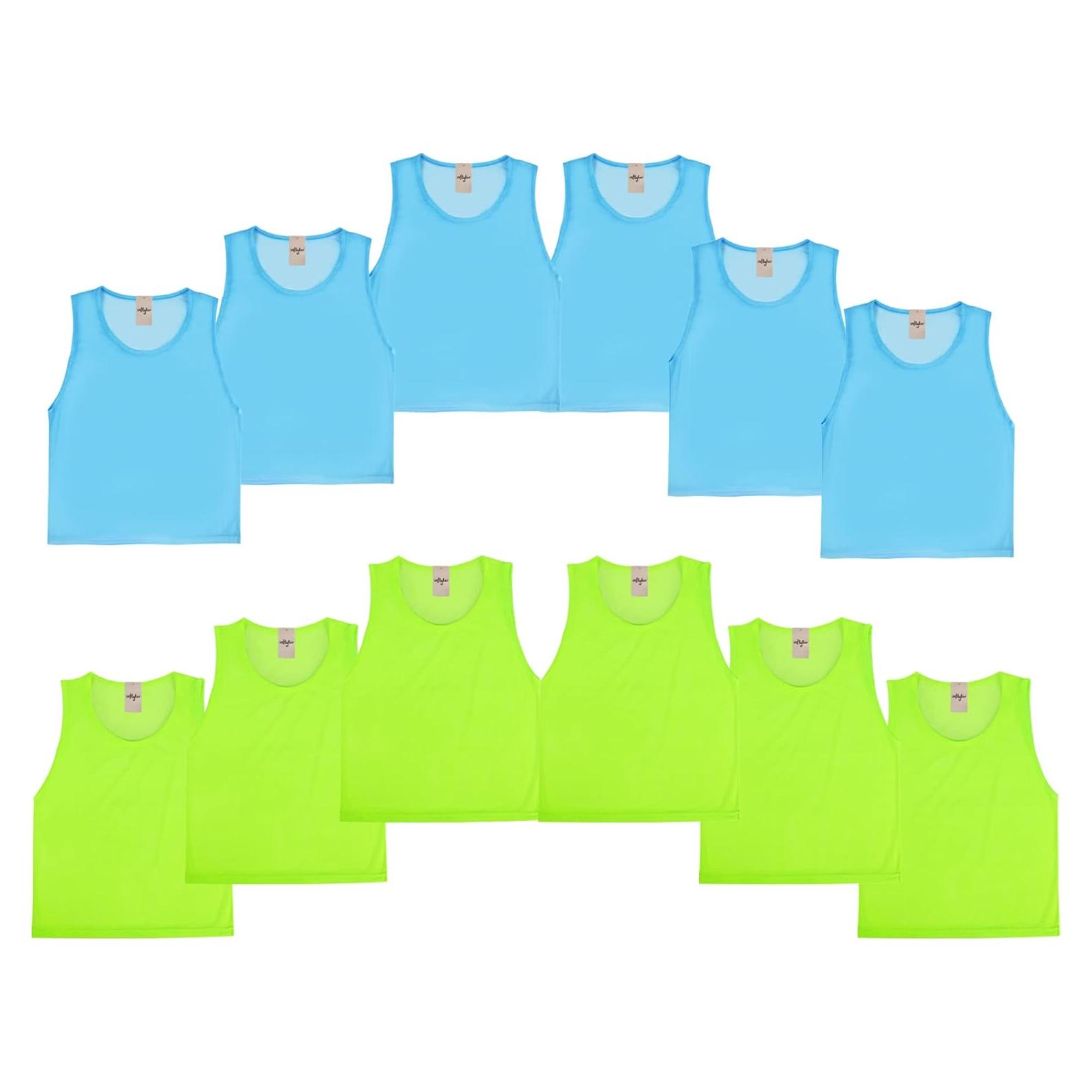 Chalecos de Entrenamiento Imflyker para Niños - 12 Piezas