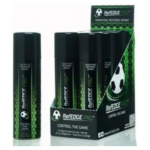 Paquete de 6 Spray de Árbitro Vanishing RefEDGE PRO 95 ml