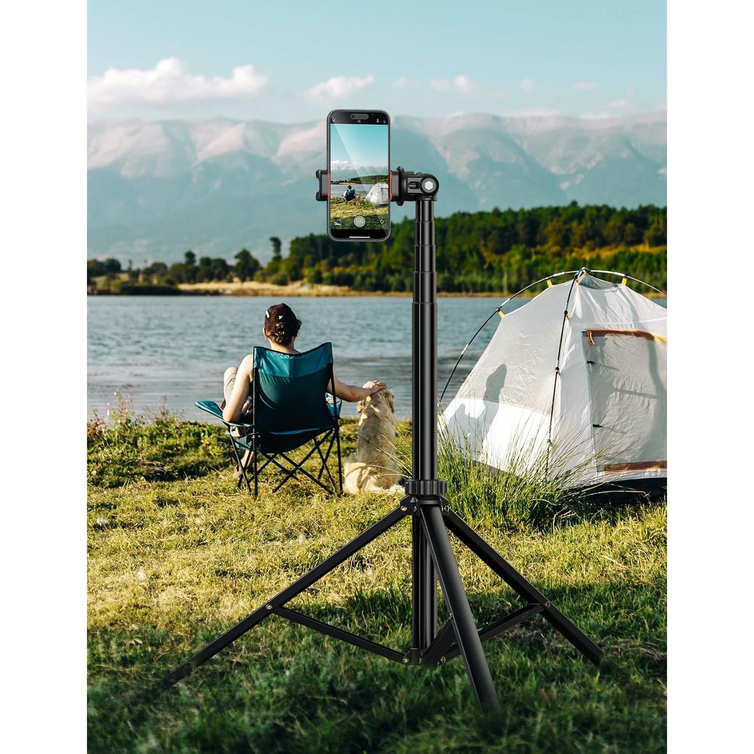 Trípode YUMAZLA 1.8m para iPhone con control remoto