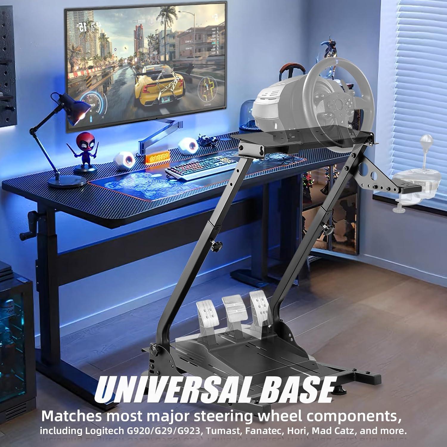 Soporte de Volante Grefinity Ajustable para Simulador de Carreras