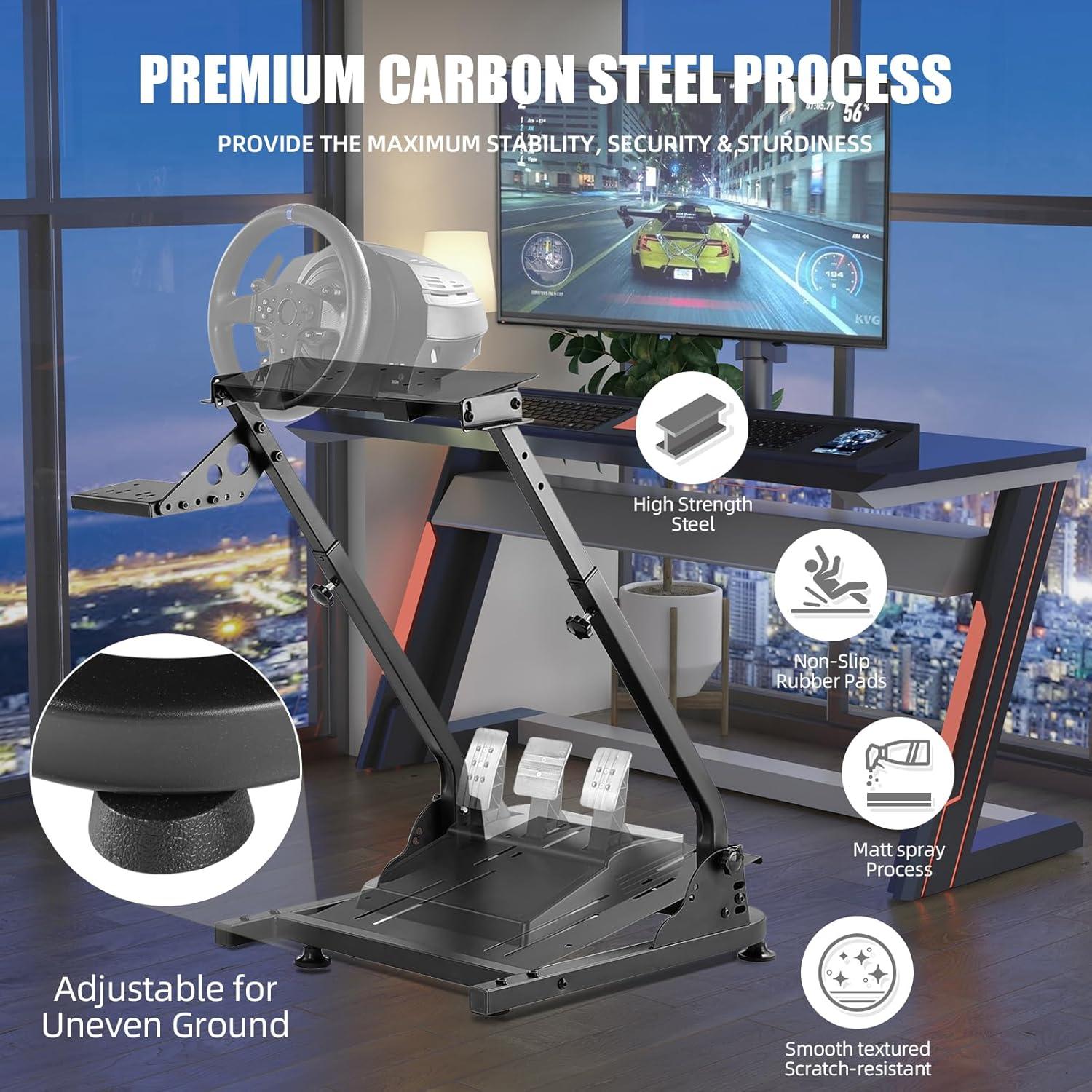 Soporte de Volante Grefinity Ajustable para Simulador de Carreras