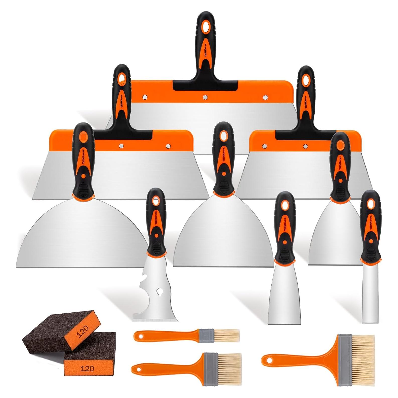 Juego de Espátulas THINKWORK 14 Piezas Acero Inoxidable