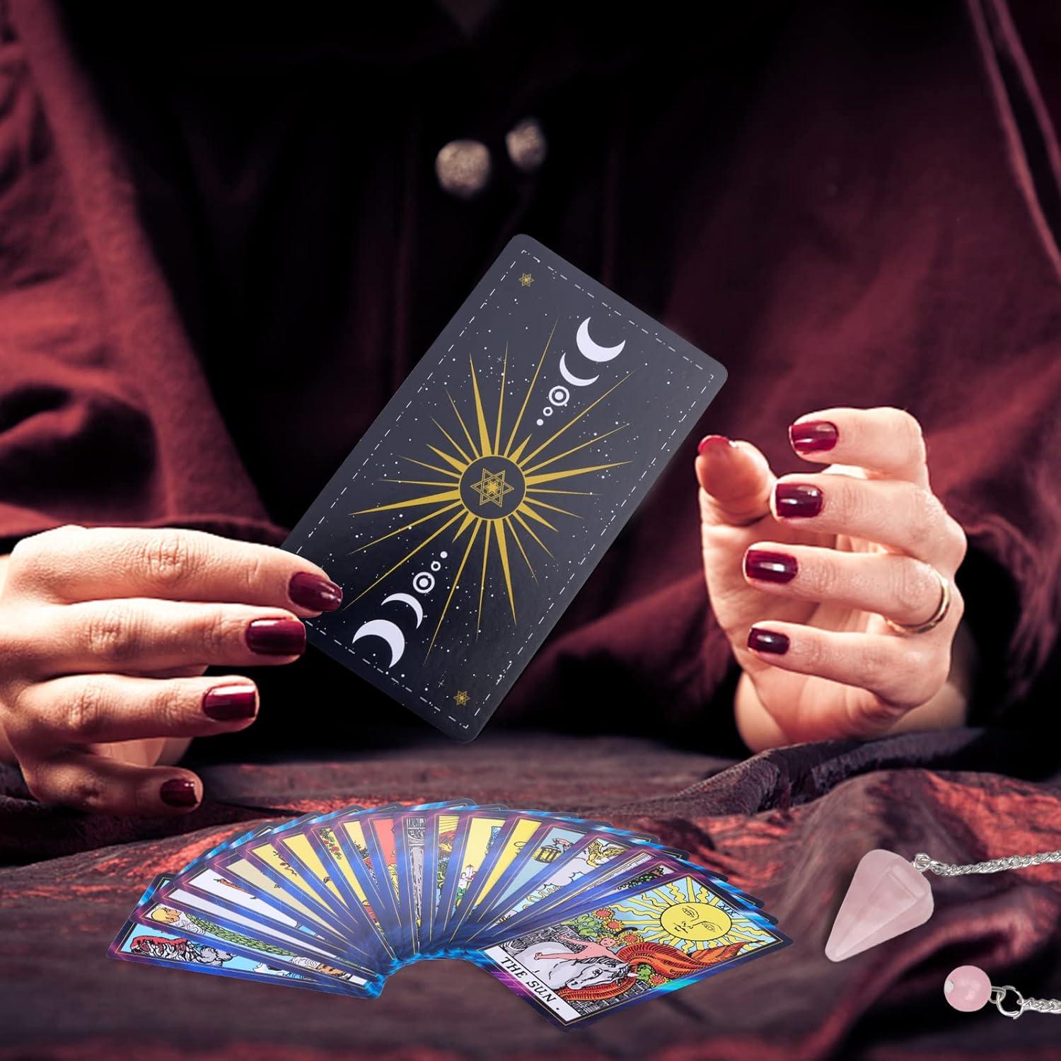 Juego de Tarot YixangDD 18 Piezas con Guía y Accesorios