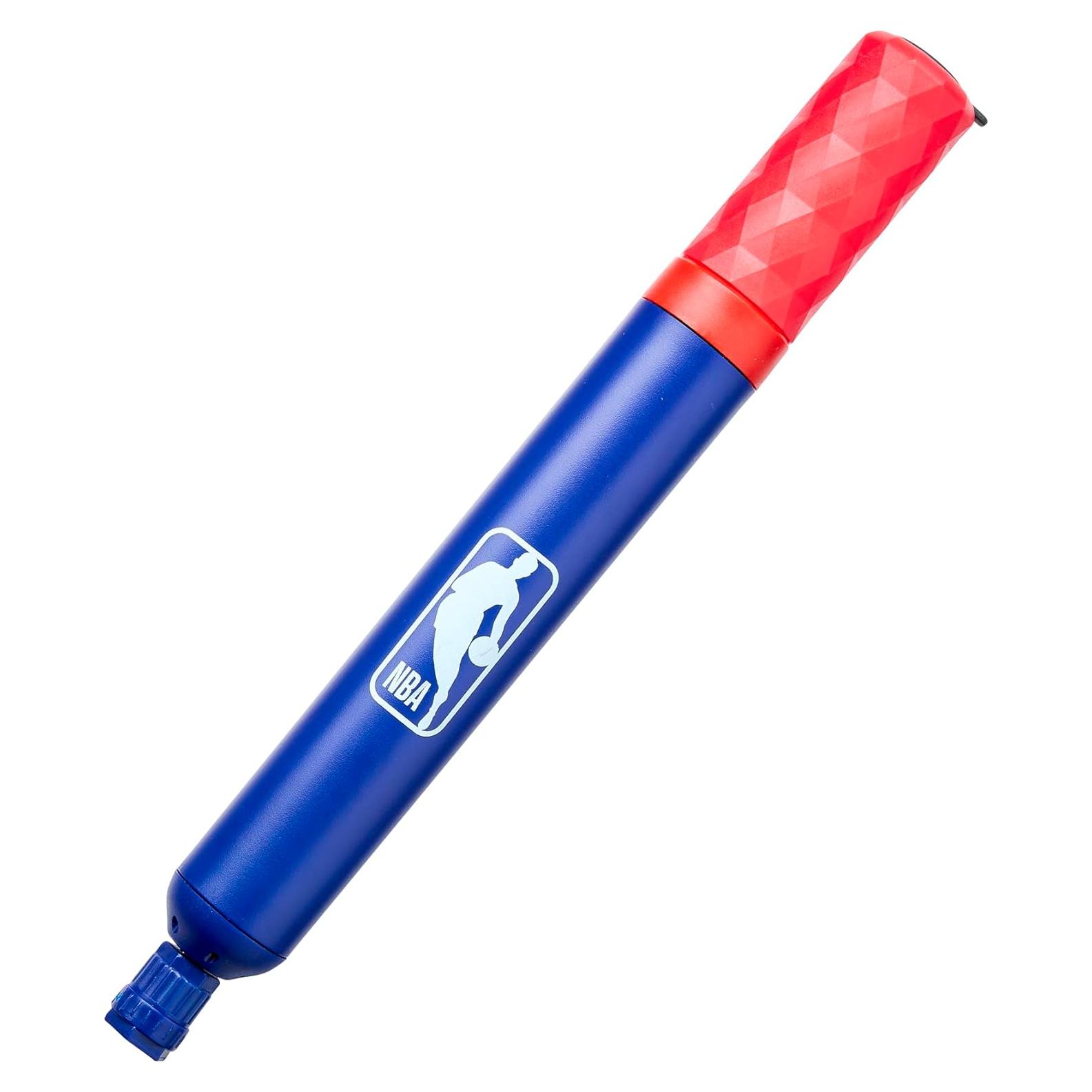 Bomba de Pelota Doble Acción Wilson NBA - Rojo/Blanco/Azul