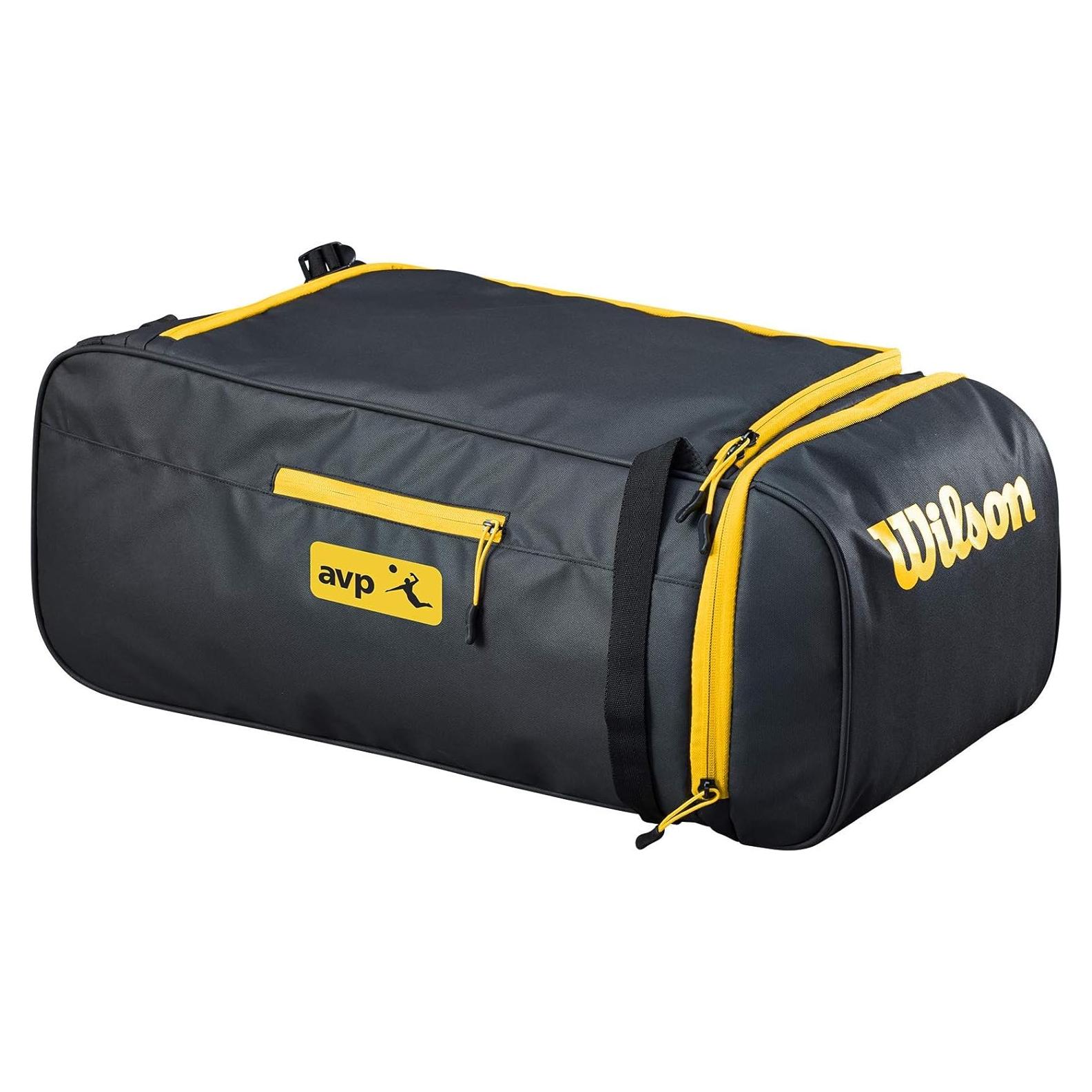 Bolsa de viaje Wilson AVP 59.7x38.1cm - Negro/Amarillo