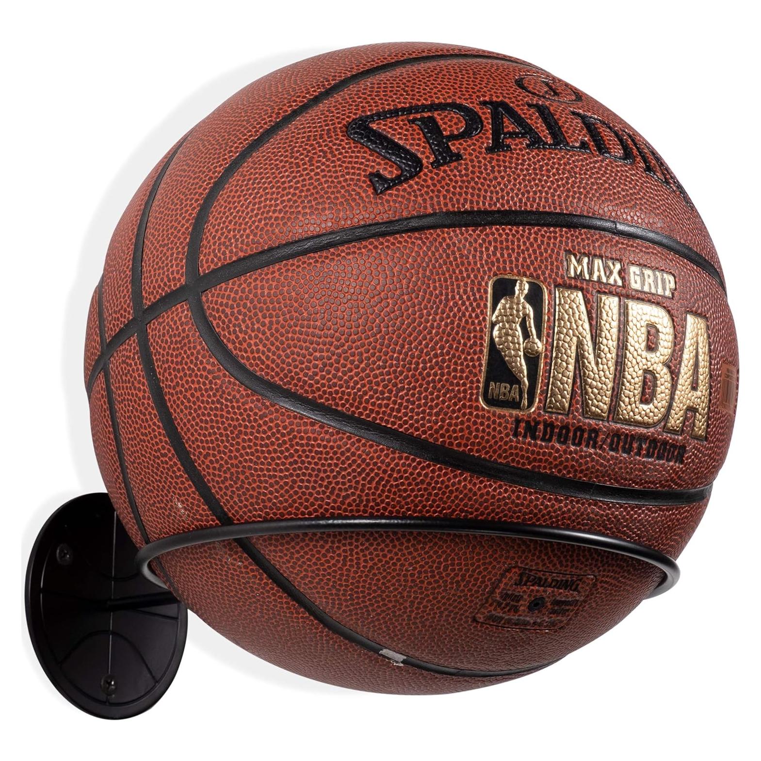 Soporte de Pared Wallniture para Pelotas - Metal Negro