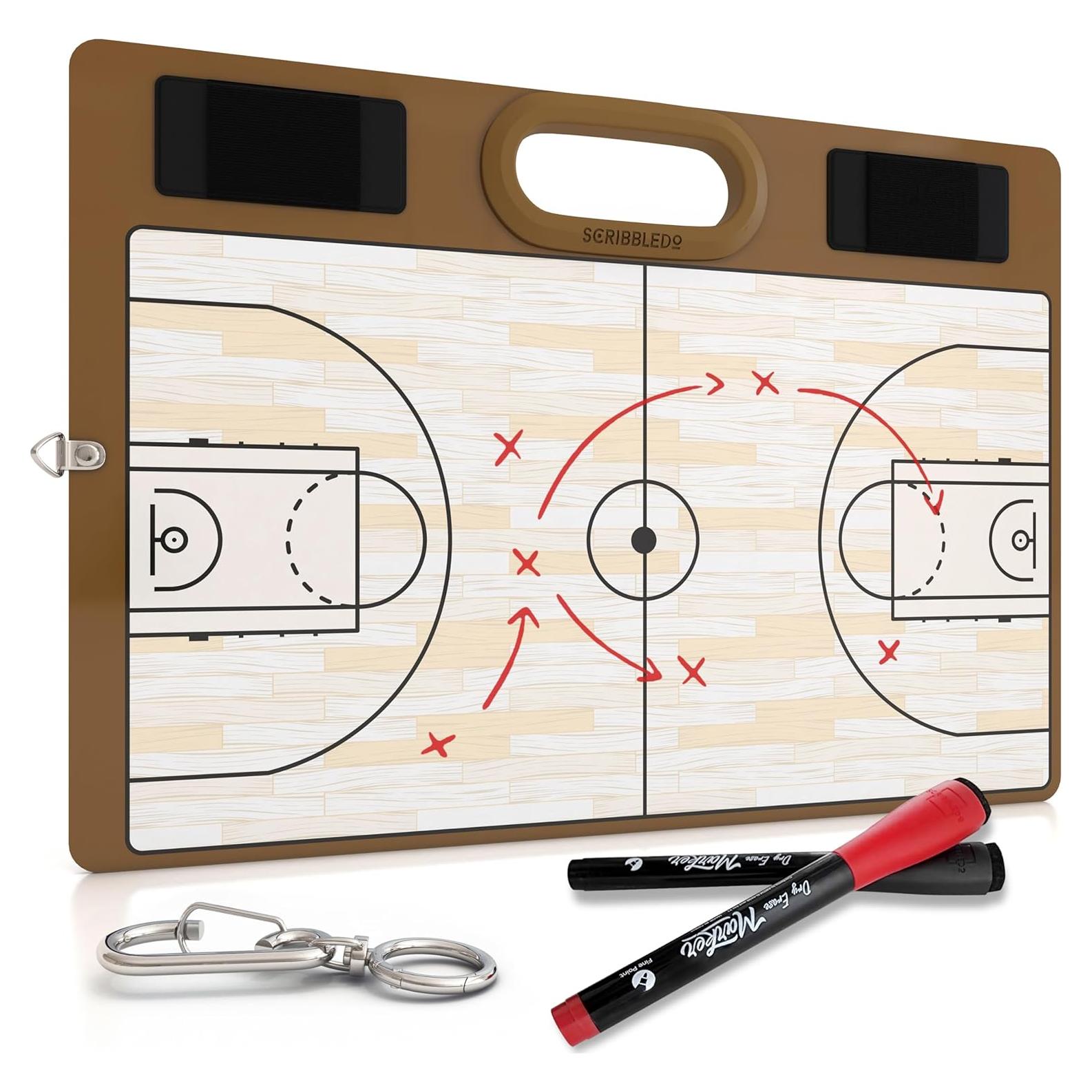 Pizarra de Entrenamiento de Baloncesto Scribbledo 27.9x38.1cm