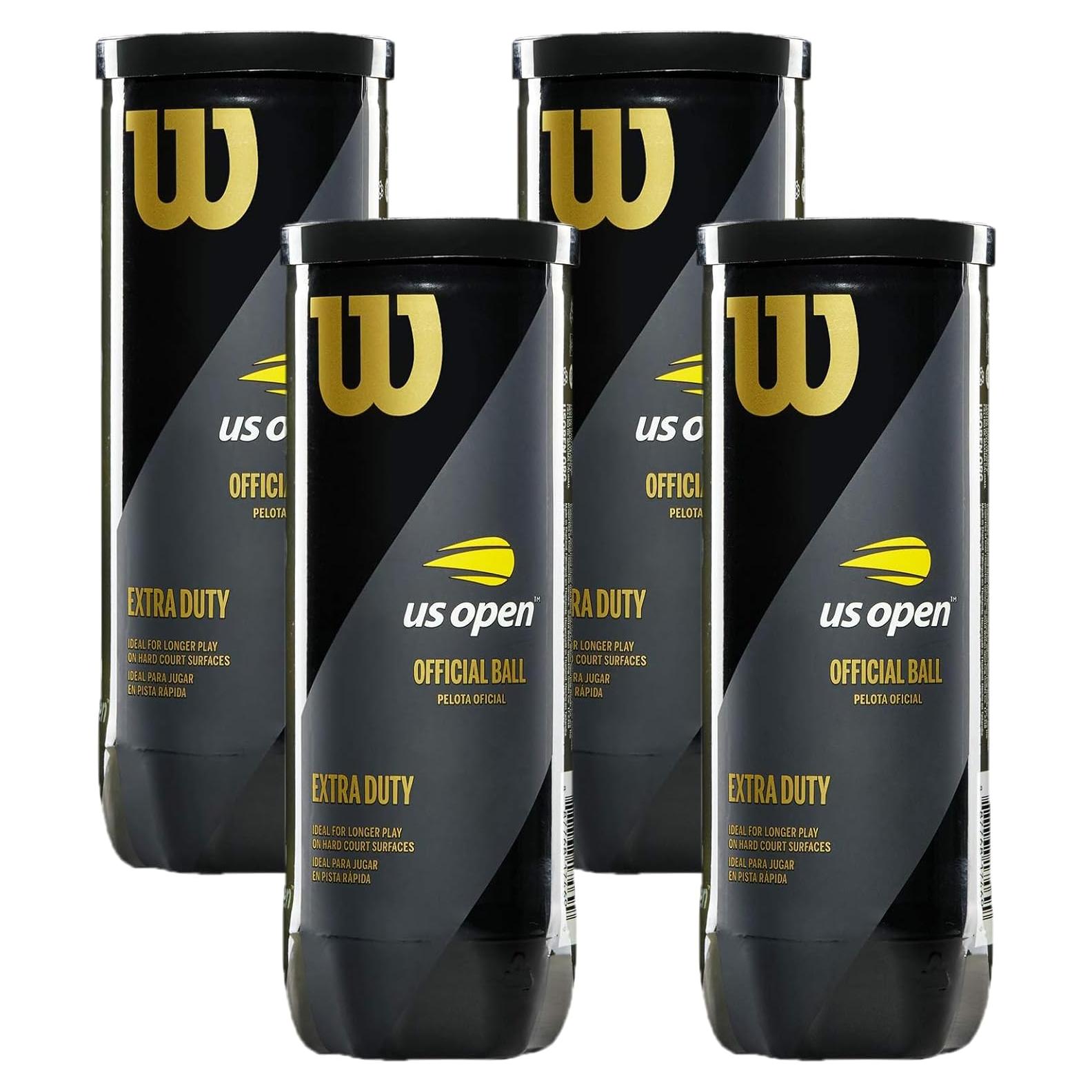 Pelotas de Tenis Wilson US Open Deber Extra - Lata 3 Unidades