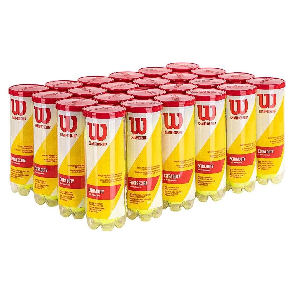 Pelotas de Tenis Wilson Championship Extra Duty - Paquete 24