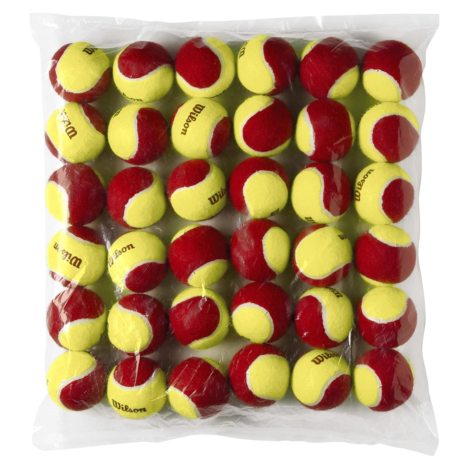 Pelotas de Tenis Wilson Starter - 36 unidades para niños