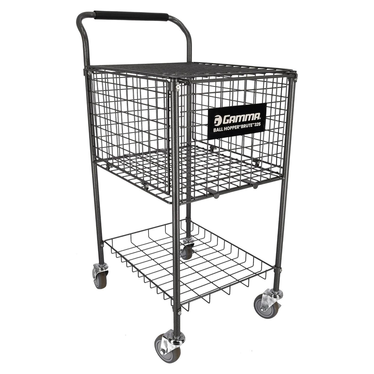 Carro de Pelotas GAMMA Brute 325 para Tenis, 325 Pelotas