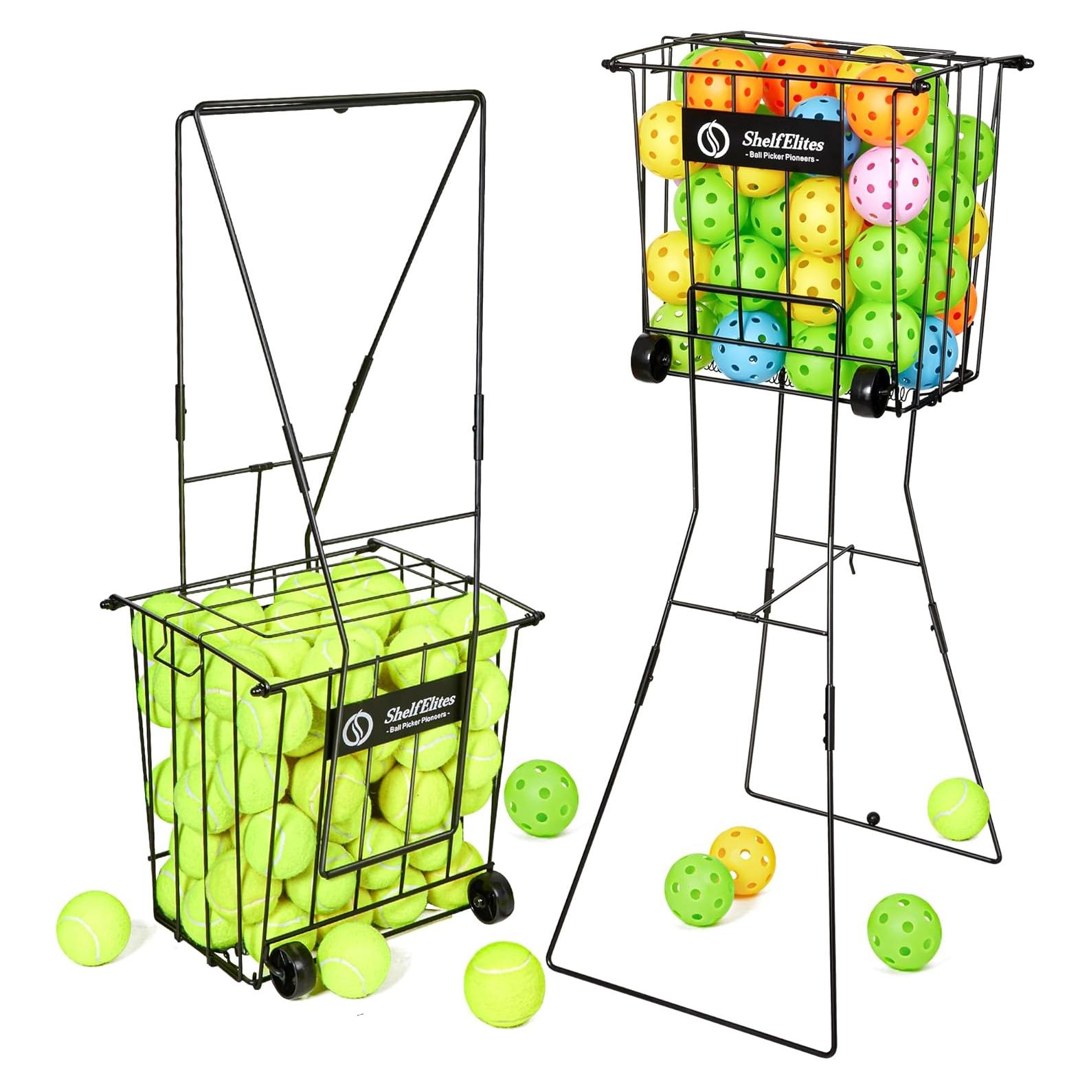 Recogedor de Pelotas de Tenis ShelfElites ZX-DLZ-JQL Plegable