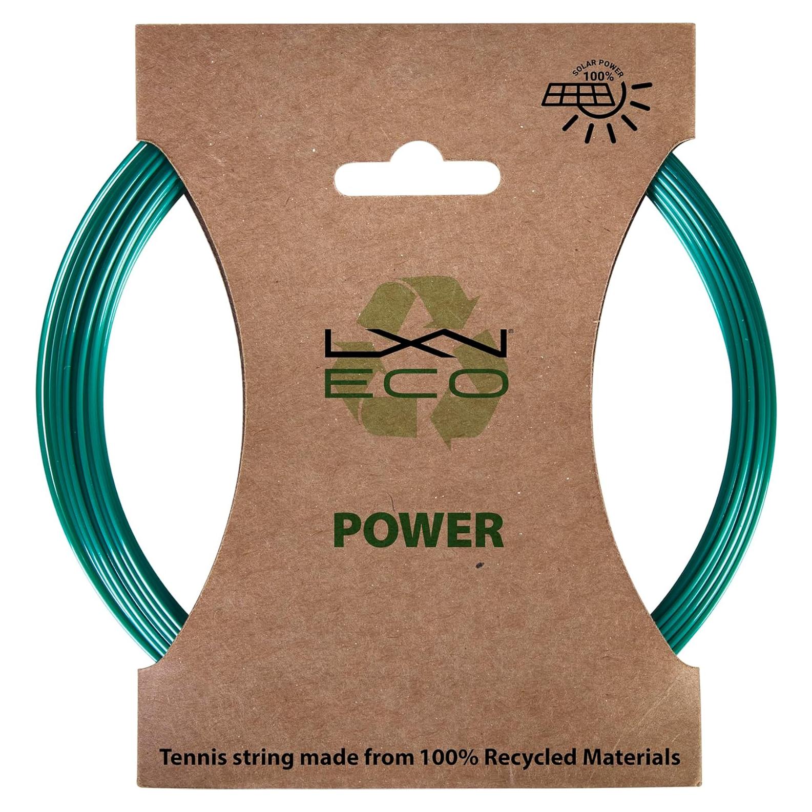 Cuerda de Tenis Luxilon Eco Power 125 Teal 200m Set