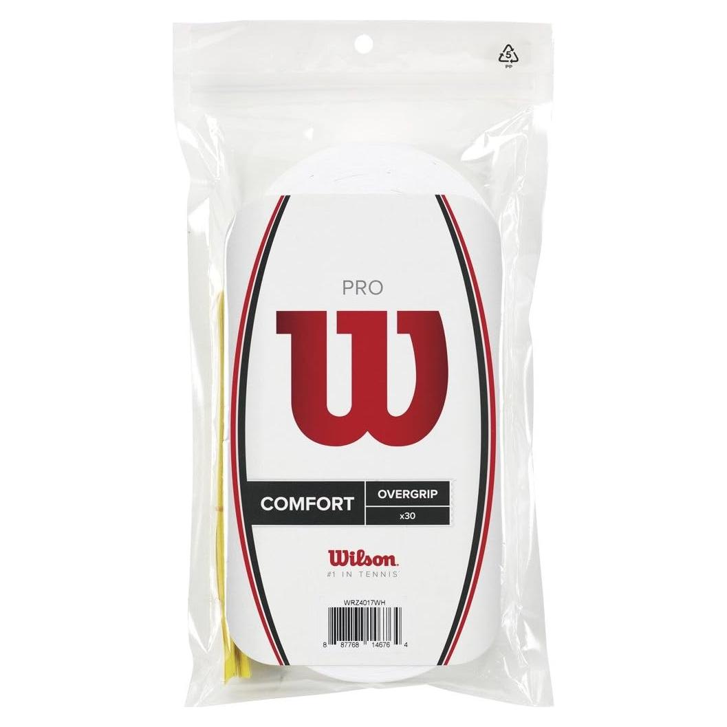 Overgrip Wilson Pro 30-Pack Blanco para Tenis