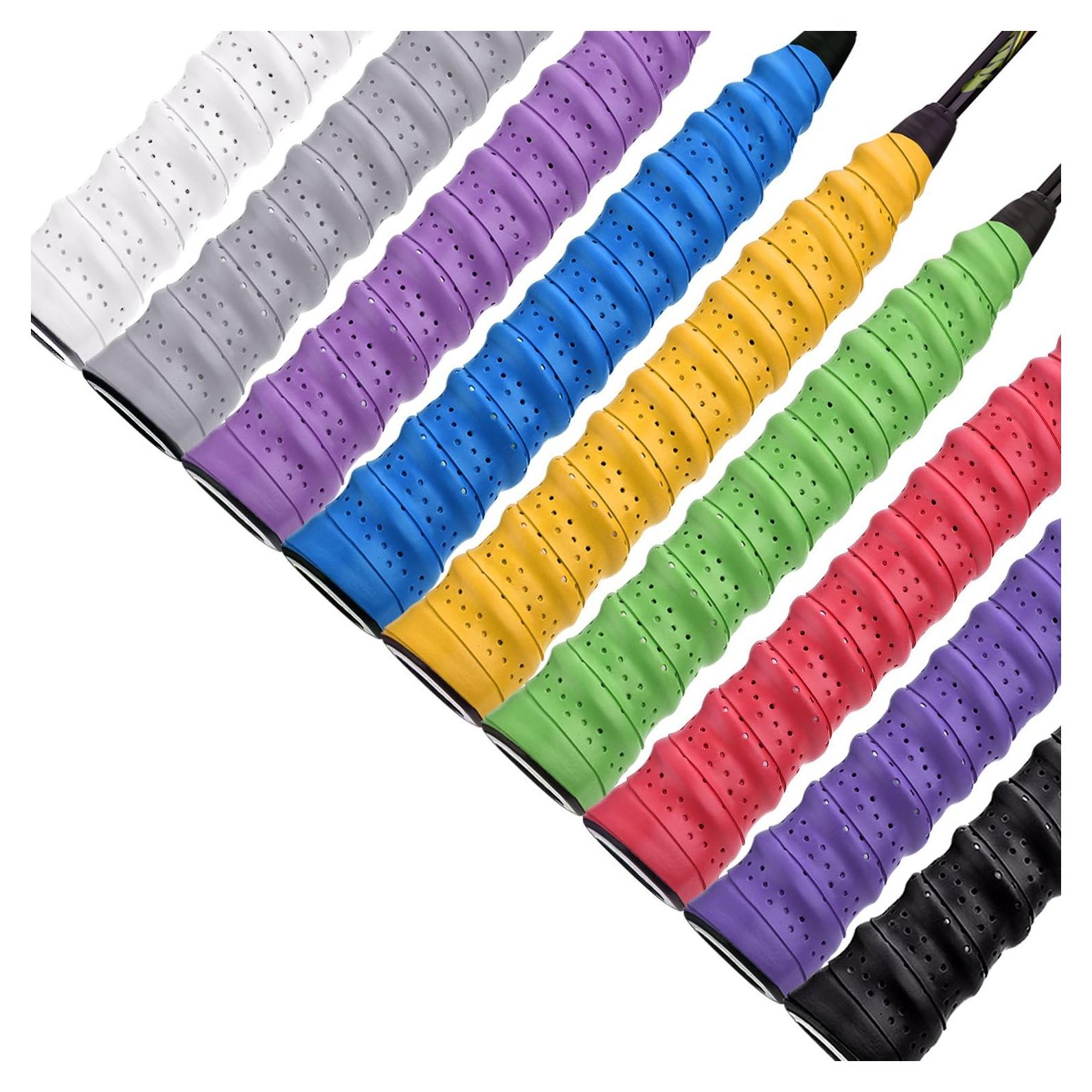 Empuñaduras de Tenis y Bádminton Pangda - Paquete de 9 Multicolor