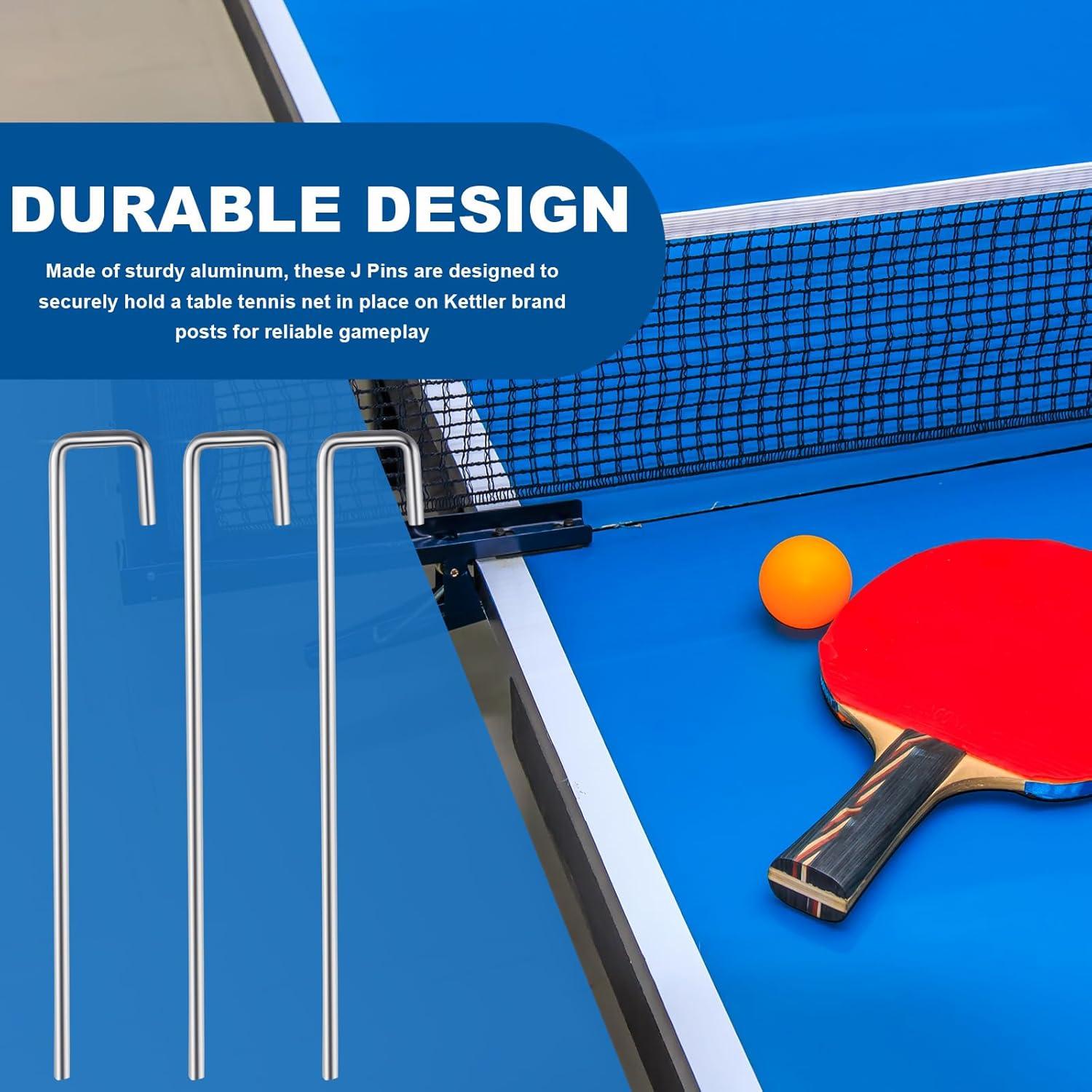 Reemplazo Clip J para Red de Tenis de Mesa Moxweyeni - 20 Pcs