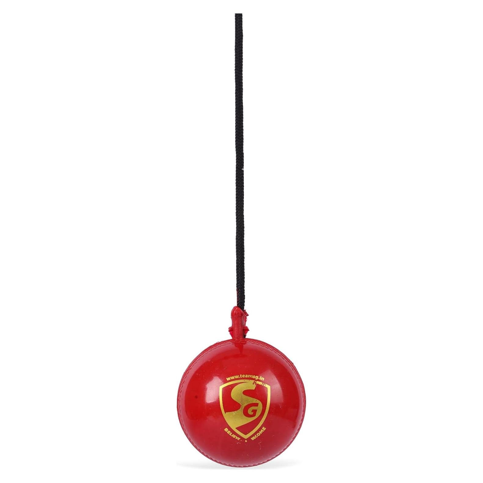 Pelota Colgante SG Sintética I para Cricket - PVC Roja 159g