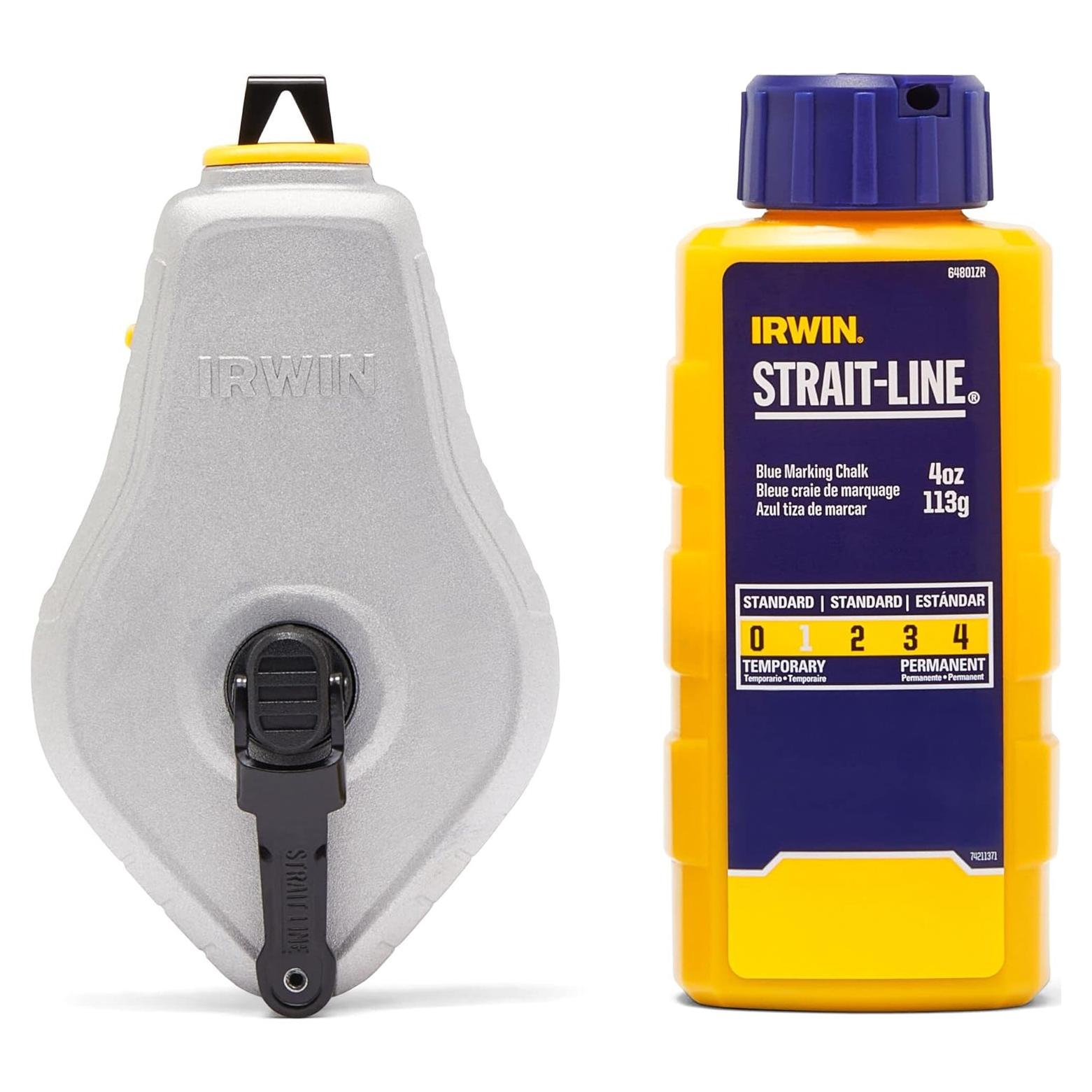 Carrete de Tiza IRWIN Strait-Line 30.48m Azul IWHT48441BC