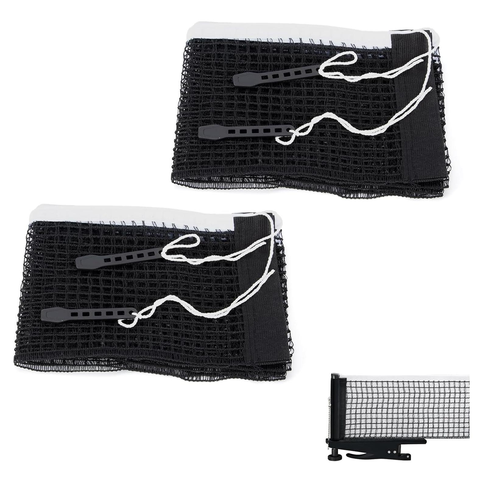 Red de Ping Pong Vekniqo CDB-KEPIPONERE - Paquete de 2, 180 cm