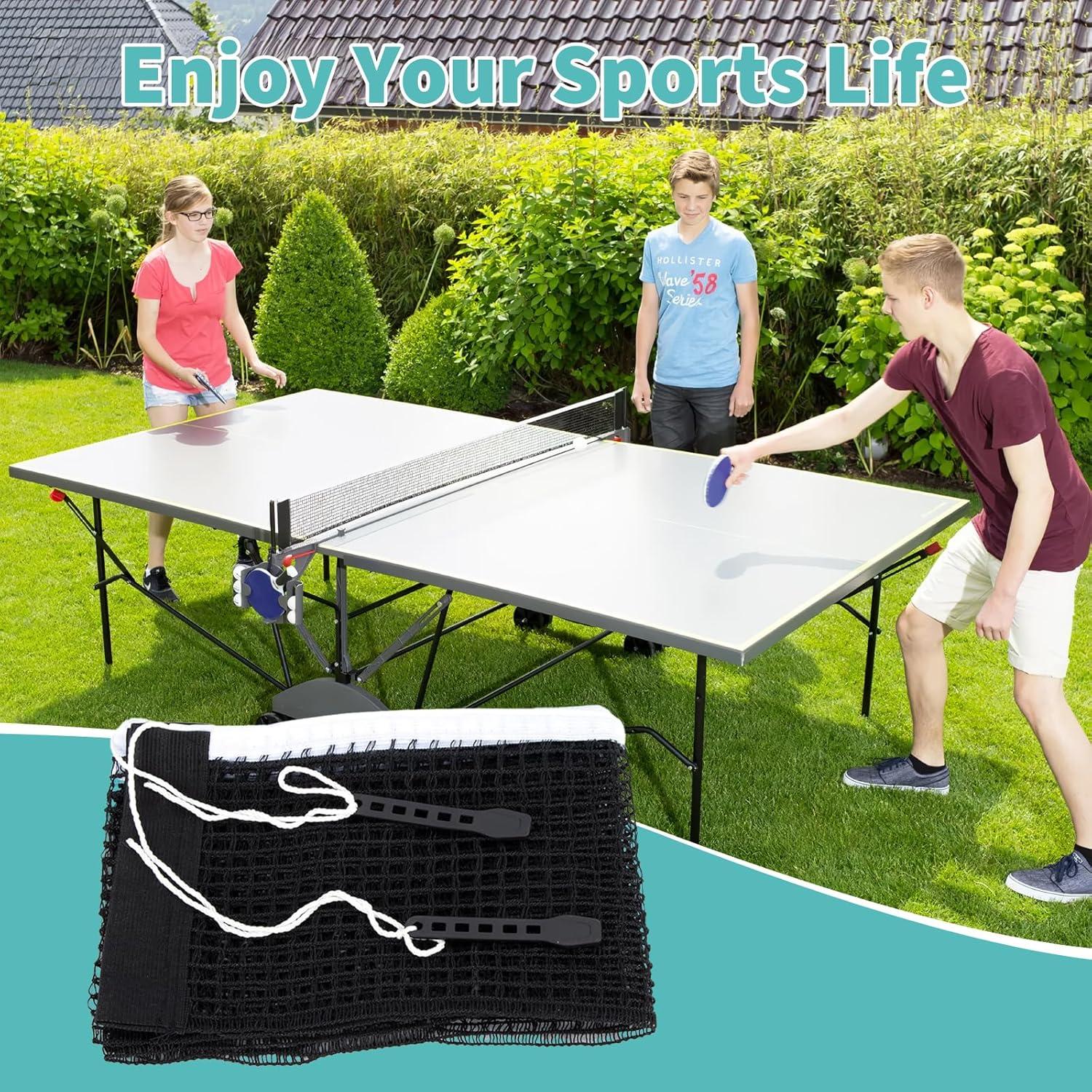 Red de Ping Pong Vekniqo CDB-KEPIPONERE - Paquete de 2, 180 cm