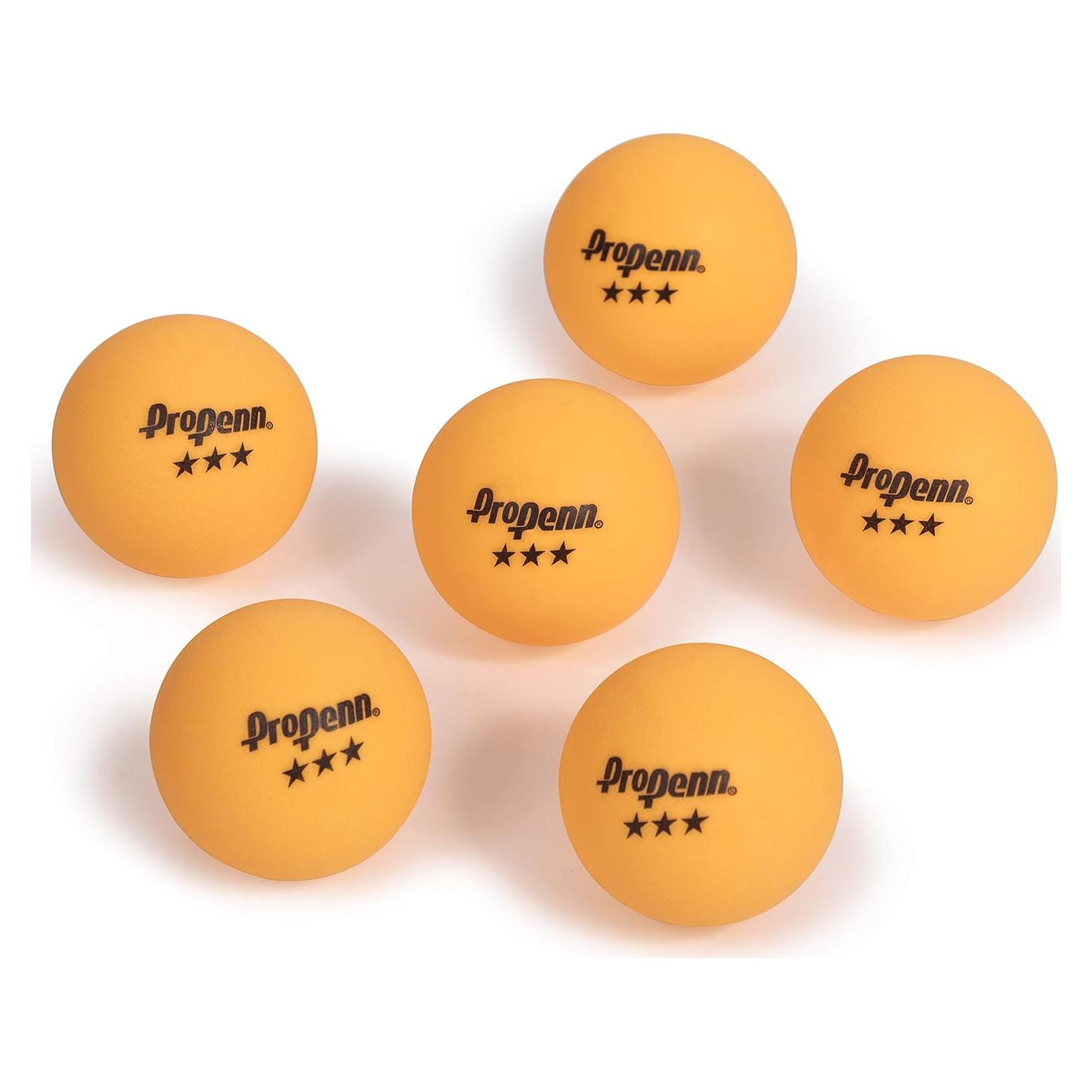 Pelotas de Tenis de Mesa EastPoint 40mm - Paquete de 6