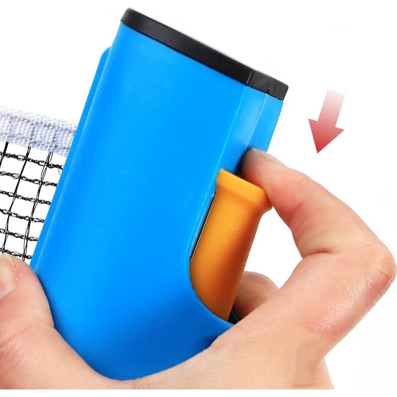 Red de Ping Pong Retráctil PLOOTA Ajustable 1.9m Azul