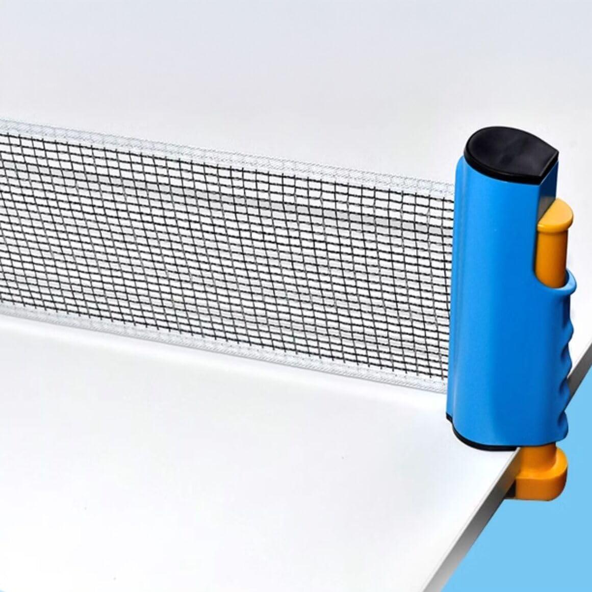 Red de Ping Pong Retráctil PLOOTA Ajustable 1.9m Azul