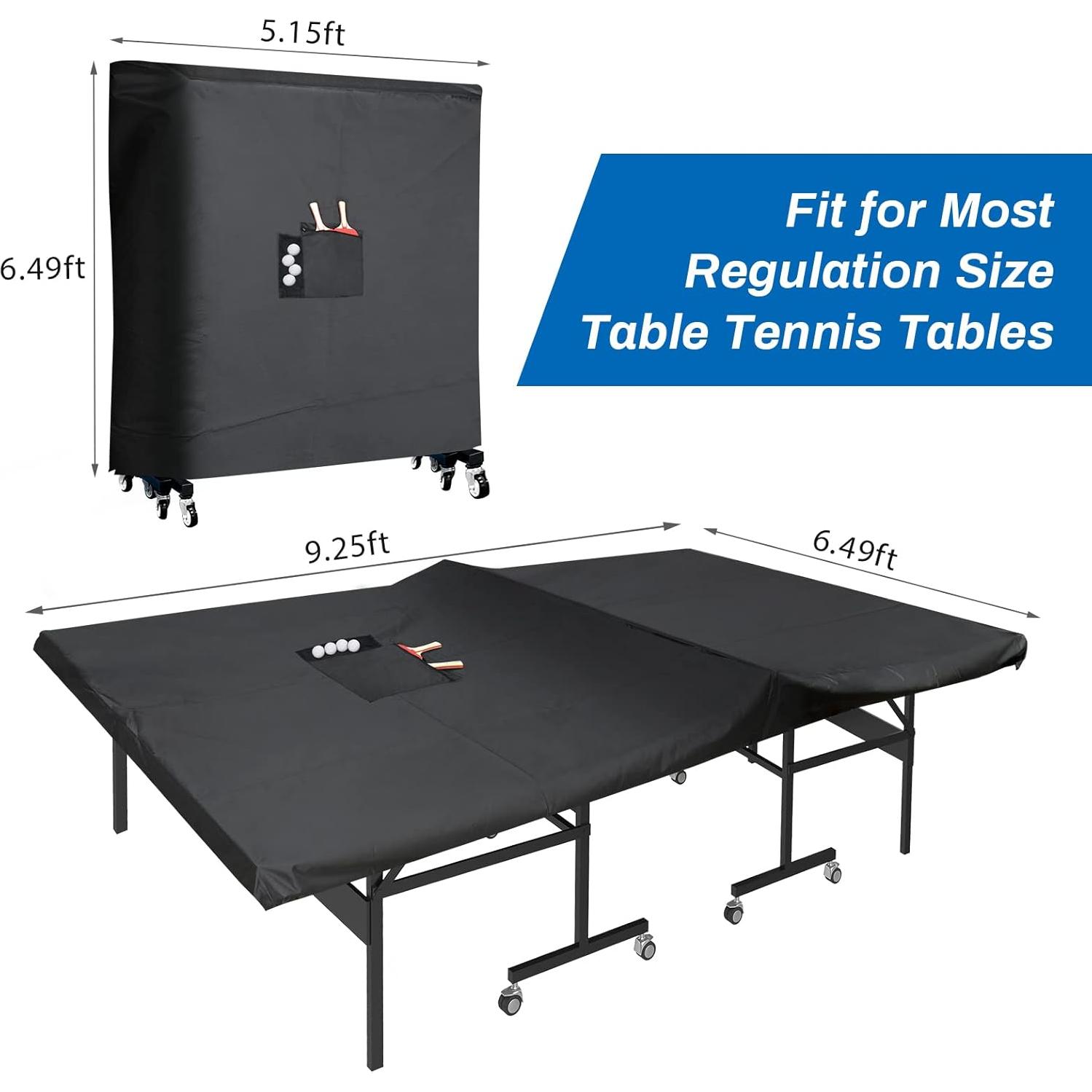 Cubierta de Mesa de Ping Pong Coolrunner 420D Impermeable 2.74x1.52m