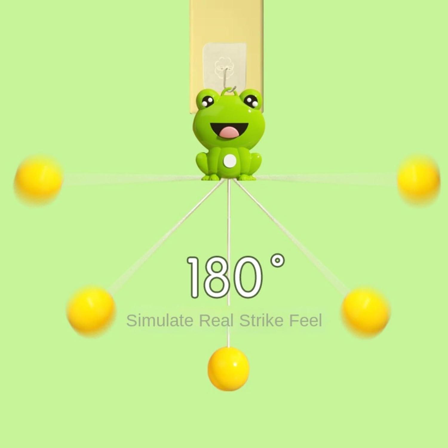 Conjunto Entrenador Tenis de Mesa Aihosier Modelo Conejo 5 Pelotas