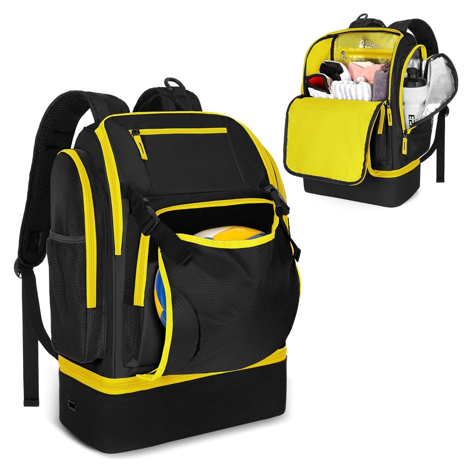 Bolsa de Voleibol DSLEAF con Soporte Externo y Espacio para Zapatos