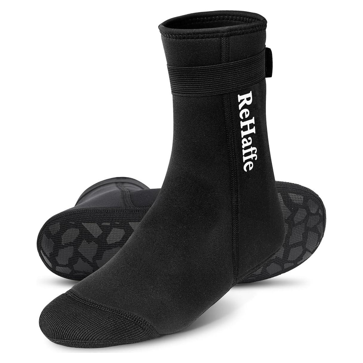 Calcetines de Agua Neopreno 3mm ReHaffe para Deportes Acuáticos