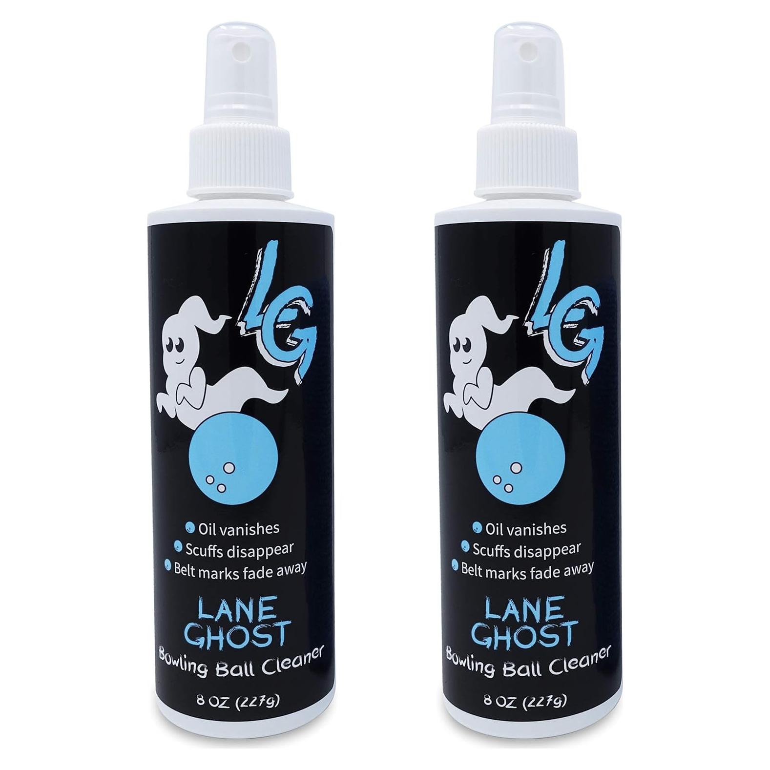 Kit de Spray Limpiador de Pelotas de Bowling Lane Ghost - 2 Unidades