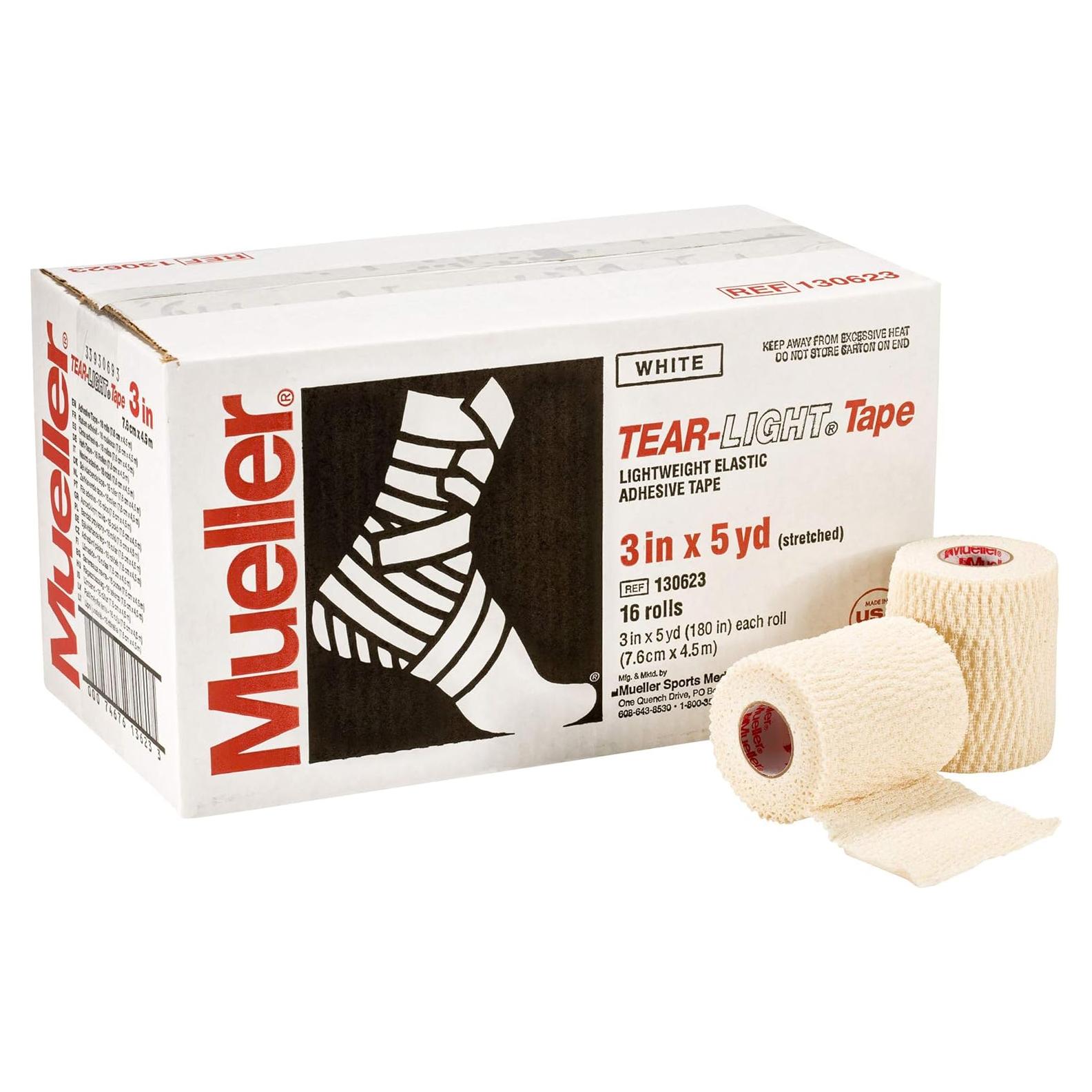 Cinta Adhesiva Deportiva Mueller Tear-Light 7.62 cm x 4.57 m
