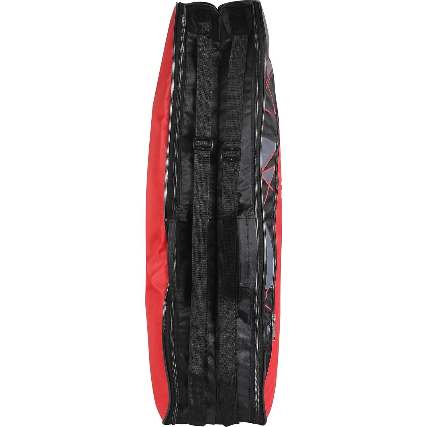 Bolsa de Bádminton YONEX 23015 Roja y Negra - 3 Compartimentos